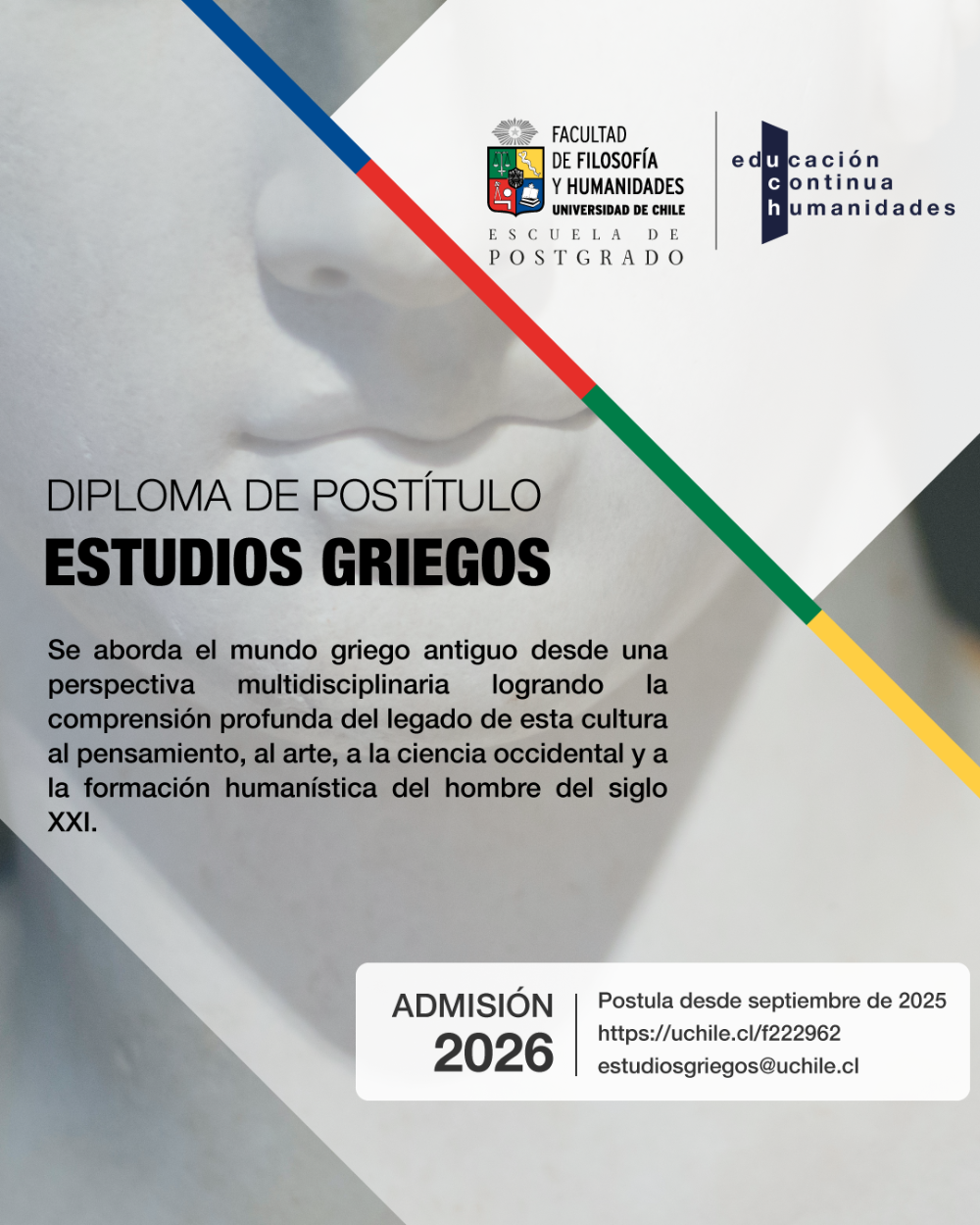 Diploma de Postítulo en Estudios Griegos