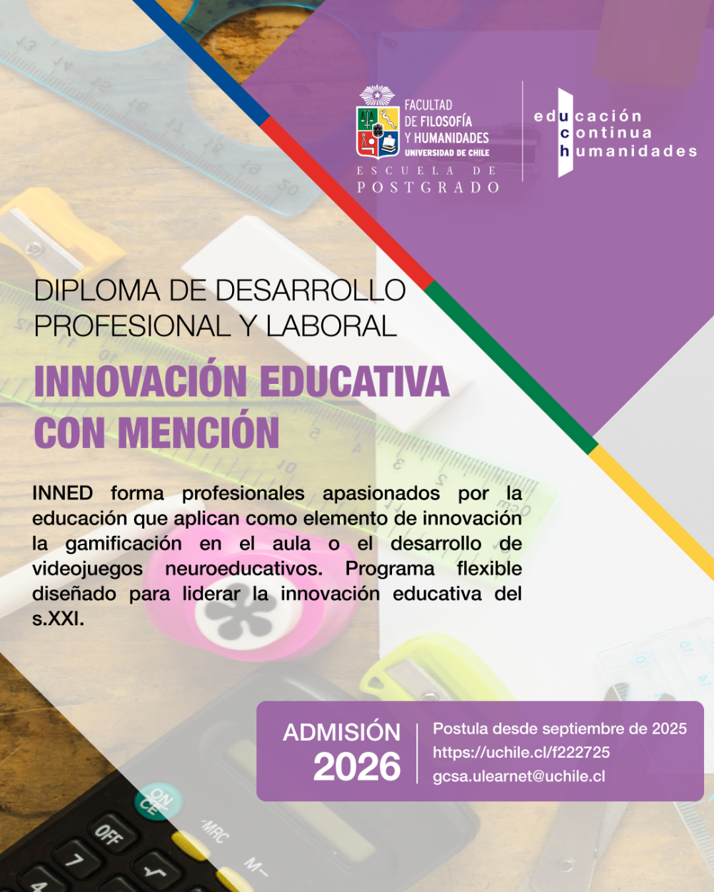 Diplomado de Desarrollo Profesional y Laboral en innovación educativa con mención
