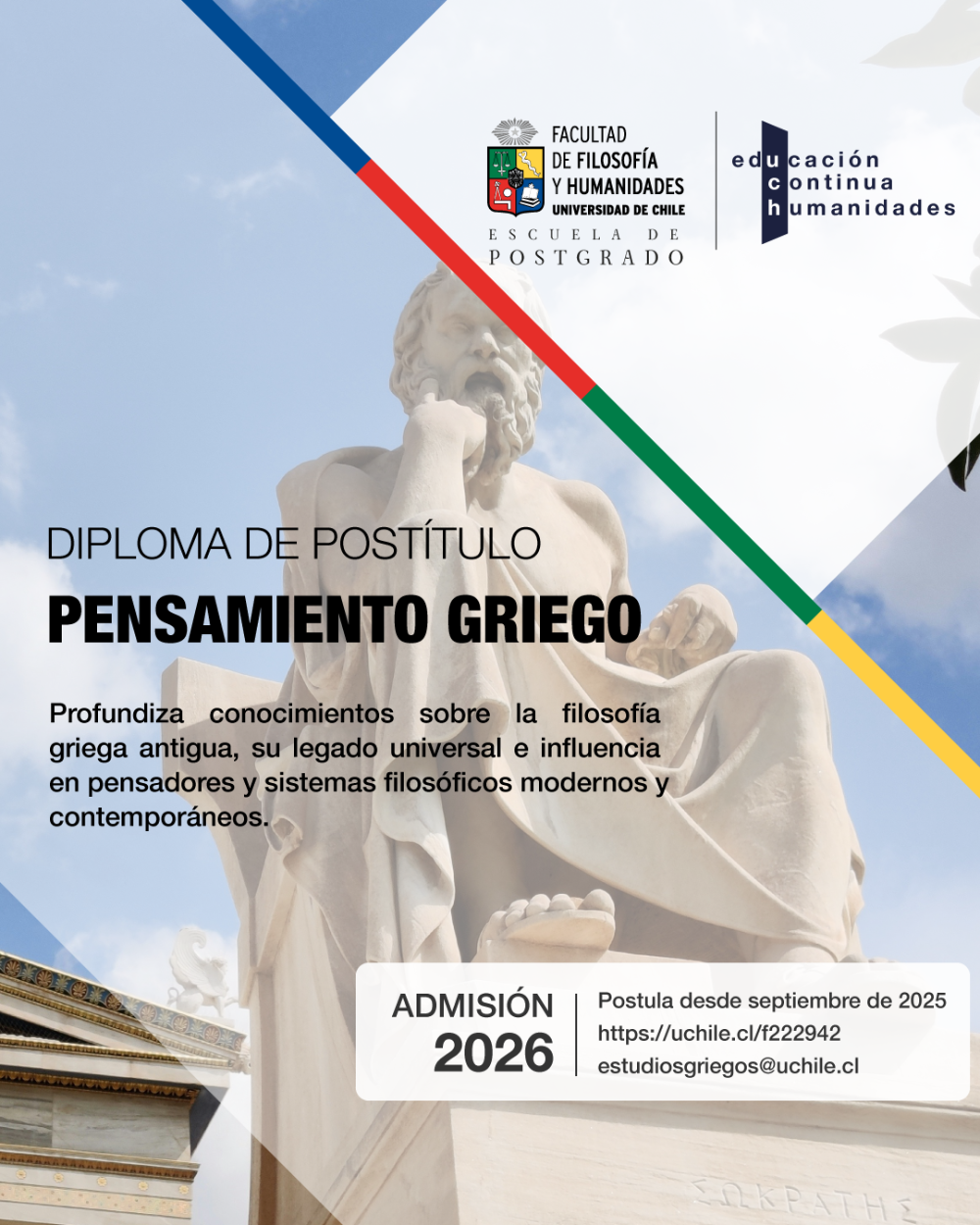 Diploma de Postítulo en Pensamiento Griego