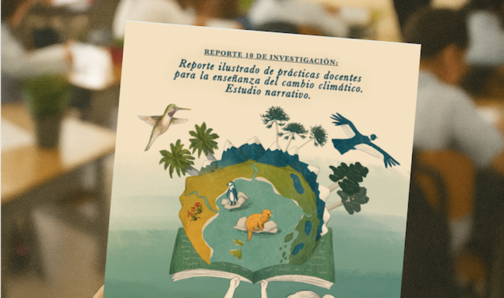 Investigación presentó reporte ilustrado sobre prácticas docentes para la enseñanza del cambio climático