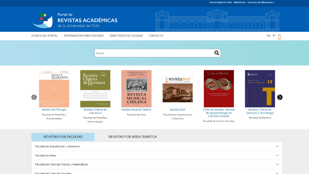 Revistas académicas