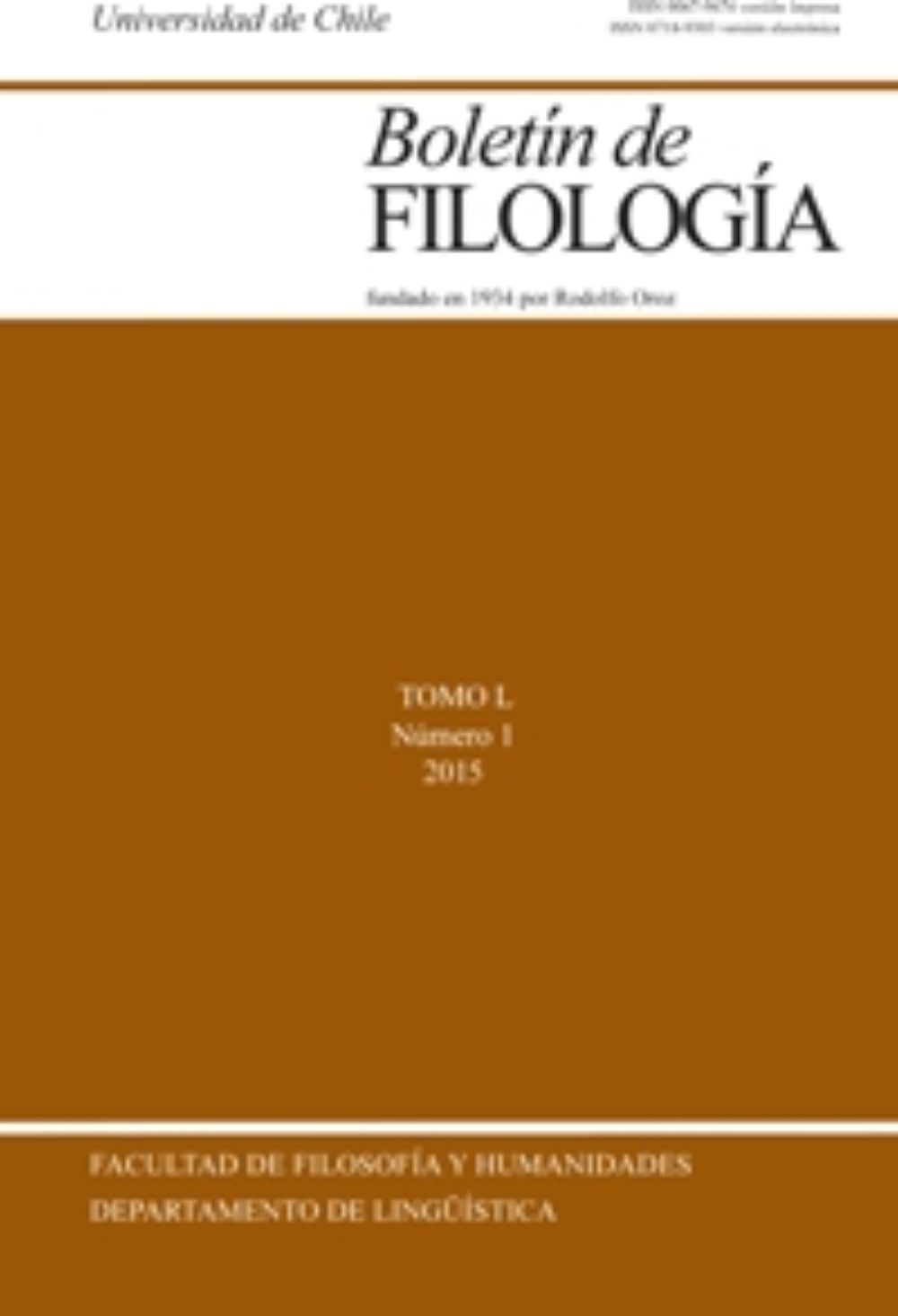 Boletín de Filología