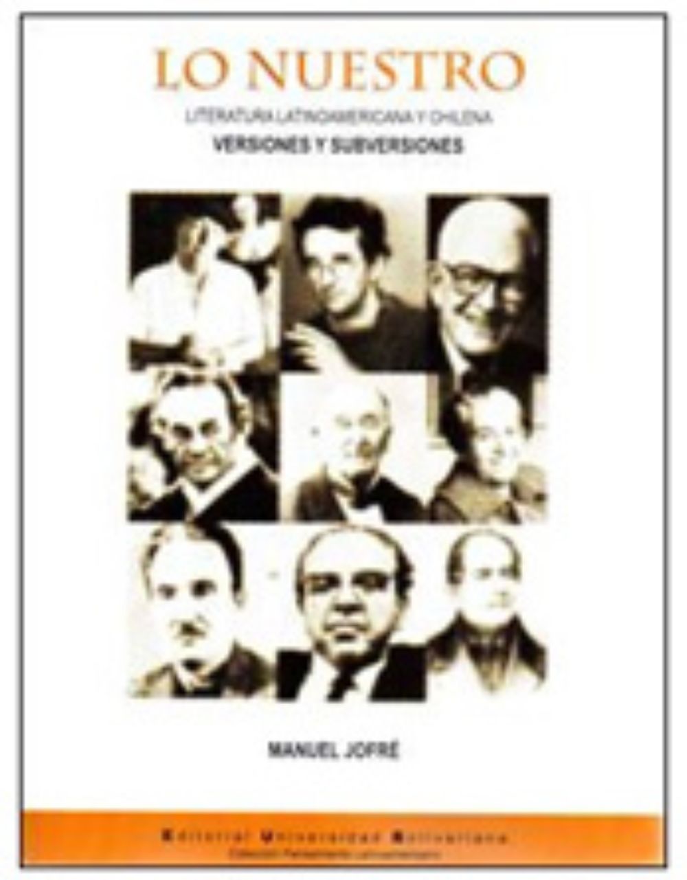 Portada Lo nuestro, Literatura latinoamericana y chilena