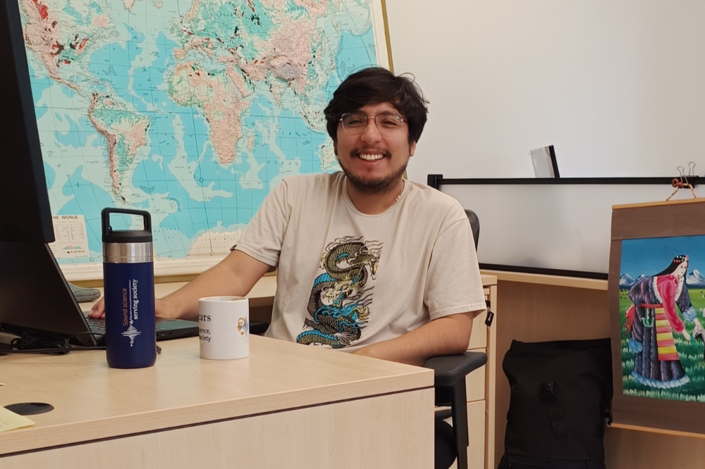 Javier Ojeda destacó la rutina de trabajo y la dinámica presente en el Departamento de Ciencias de la Tierra de la Universidad de California Berkeley.