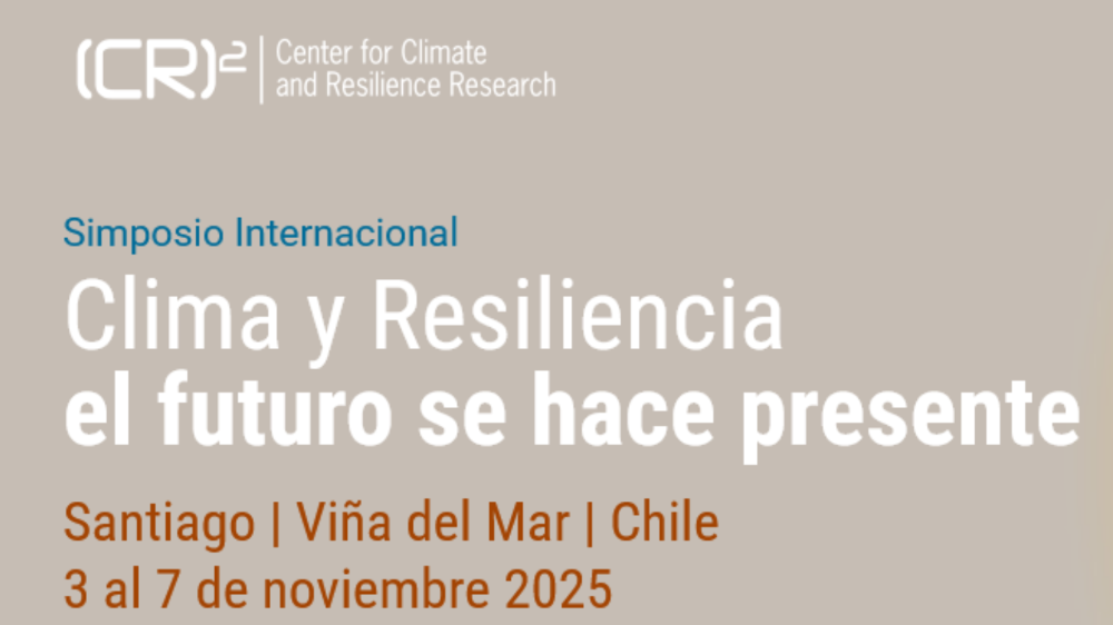 La jornada inaugural del Simposio "Clima y Resiliencia" contó con la presencia de autoridades y de expertas y expertos nacionales e internacionales.