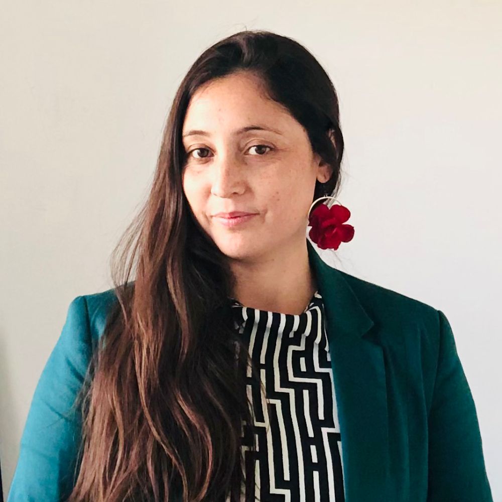 Karen Espínola, estudiante del Magíster en Gobierno y Gerencia Pública.