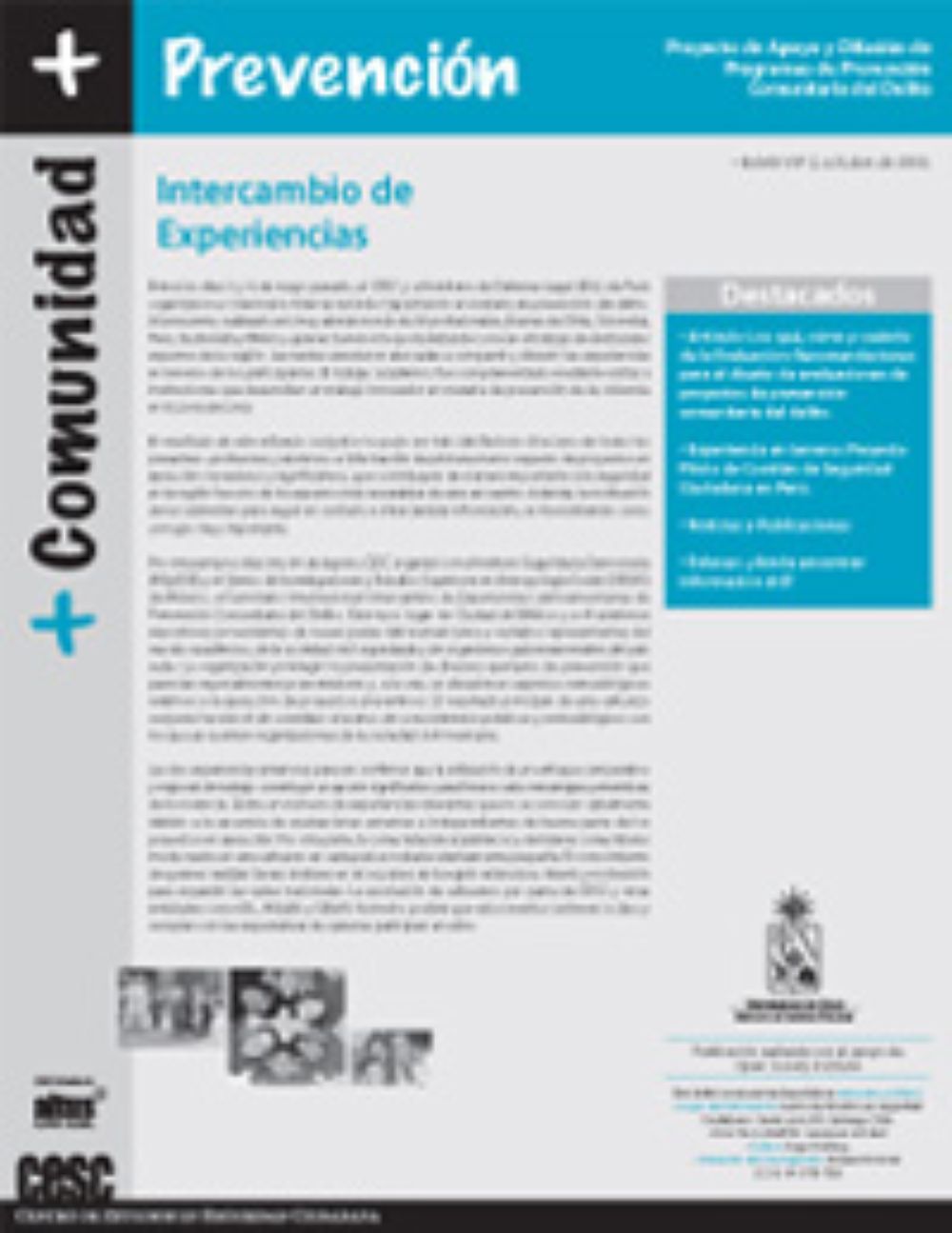 Más Comunidad Más Prevención N°2