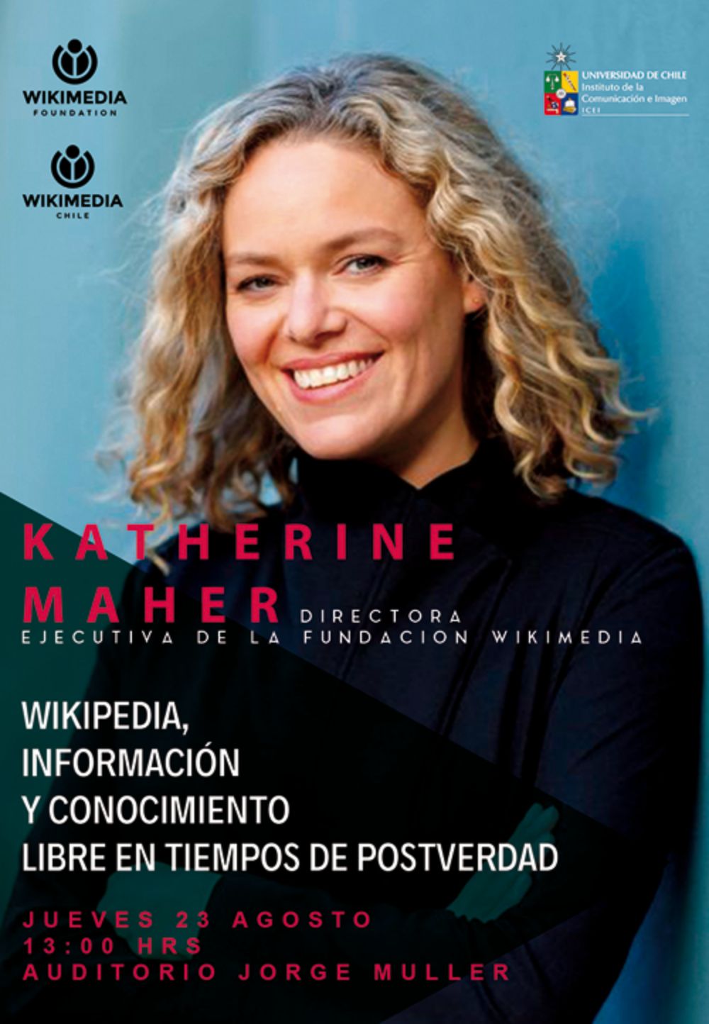Katherine Maher en ICEI.