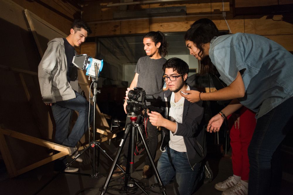 Estudiantes Escuela de Cine y Televisión ICEI