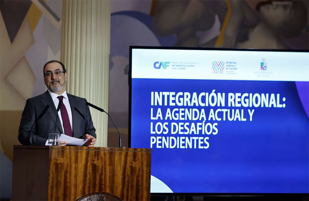 "La integración hoy no es una opción, es una necesidad que tiene América Latina y el Caribe y no se logra de un día para otro, sino que generacionalmente", aseguró Sergio Díaz-Granados, Presidente Ejecutivo de CAF. 