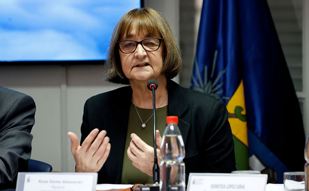 Para la Rectora "este convenio tiene una potencia especial, precedido por un trabajo profundo y una confianza no solo personal, sino también un compromiso académico real, que da un cimiento muy sólido para los nuevos desarrollos que vendrán”.