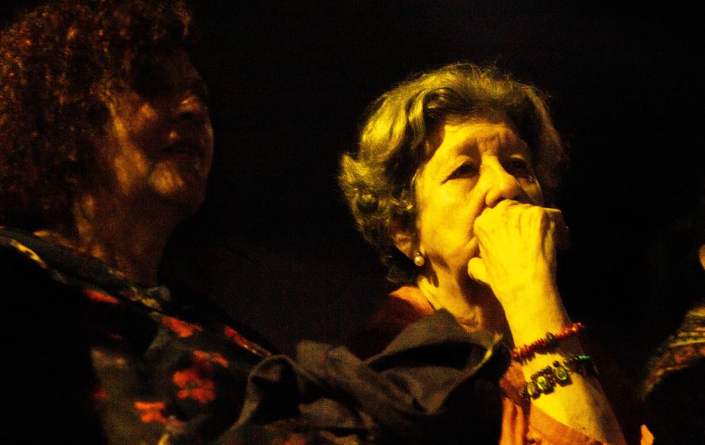 Las y los asistentes del acto poético vinieron de diversas zonas del país. 