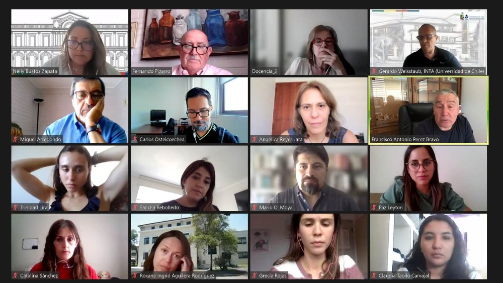 Los más de 40 estudiantes del INTA generación 2023 se reunieron en una bienvenida virtual