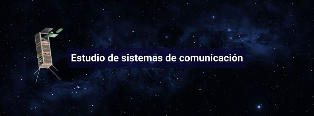 Suchai 3 - estudio de sistemas de comunicación