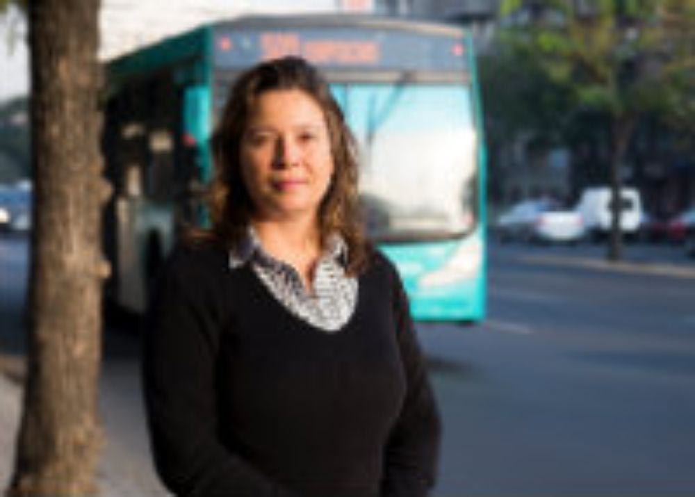 La académica del Departamento de Ingeniería Civil, Marcela Munizaga.