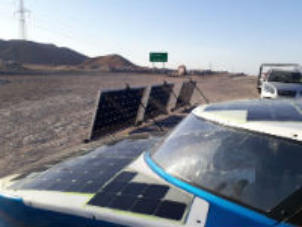 DÍA 7: Cargando los paneles en Quillagua.