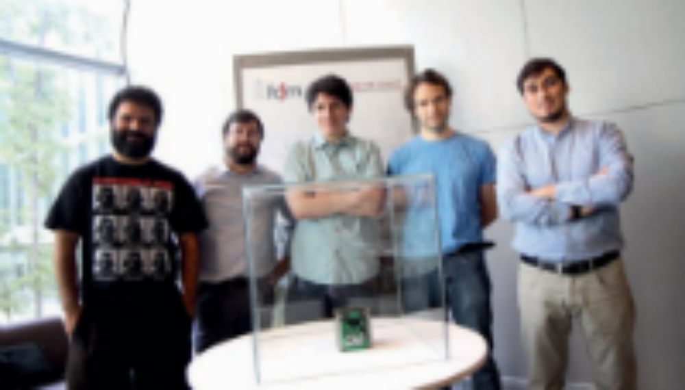 Claudio Falcón, Marcos Díaz, Alex Becerra, Camilo Rojas y Carlos González.