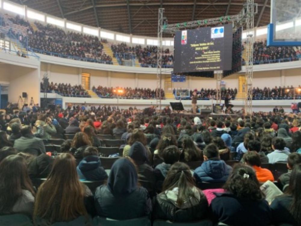 El evento se realizó en el Coliseo La Tortuga de Talcahuano.