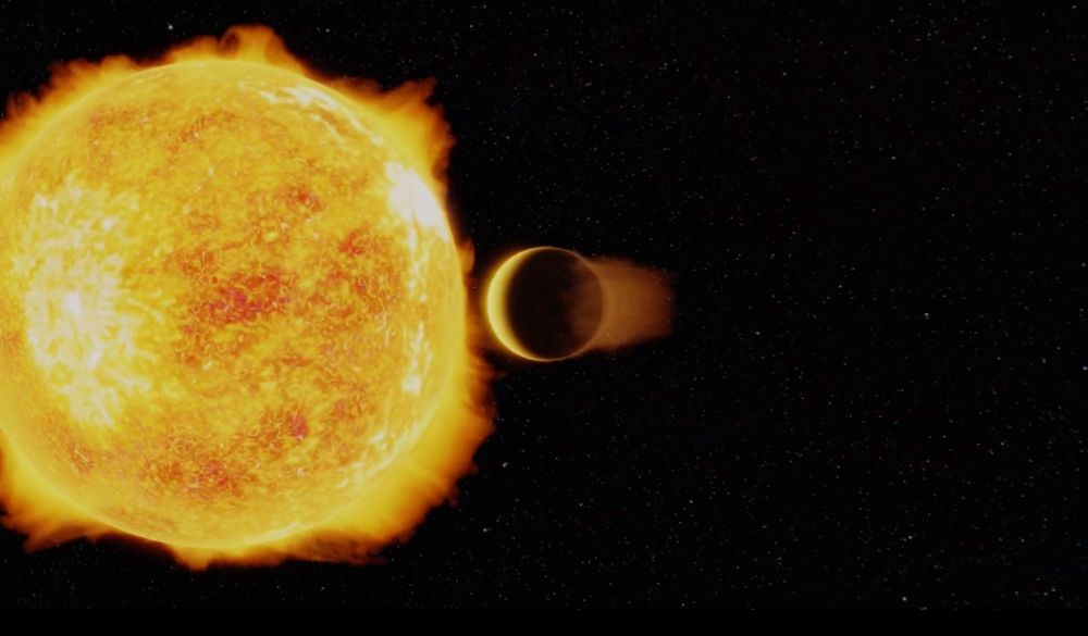 Investigaciones en planetas tipo Neptuno Ultracaliente prometen revelar mucho sobre la naturaleza de estos mundos extrasolares. (Créditos: Ricardo Ramírez, U. de Chile)