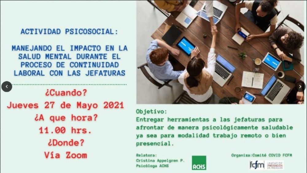La instancia, además, genera una oportunidad de encuentro entre los equipos de trabajo.