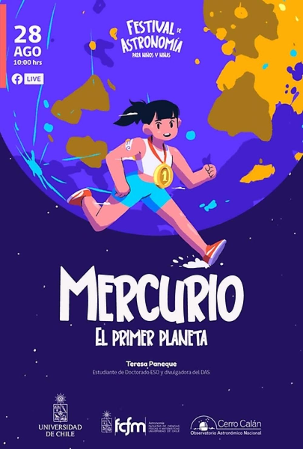 "Este ciclo será especial porque aunque el Sistema Solar es conocido, siempre hay misterios y cosas nuevas que aprender", indica Teresa Paneque.