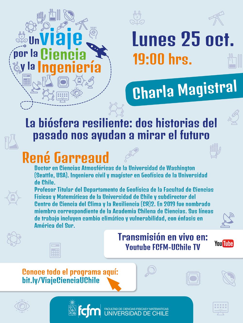 Programa lunes 25 de octubre.