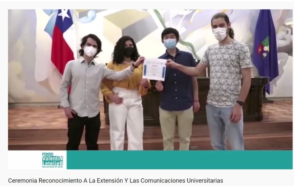 Equipo que obtuvo el fondo gracias al proyecto Reconectar los humedales Küla-Kura. 