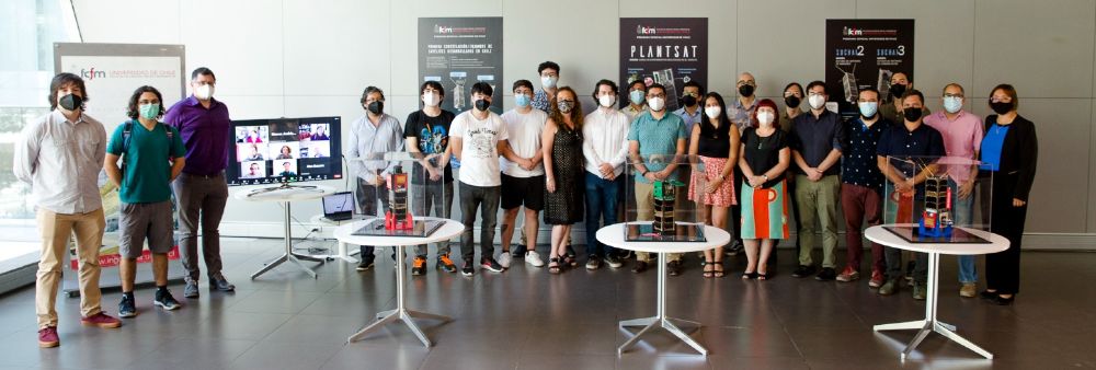 Equipo programa espacial UChile