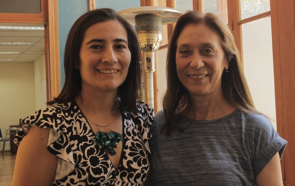 Pamela Gutiérrez y Laura Rueda