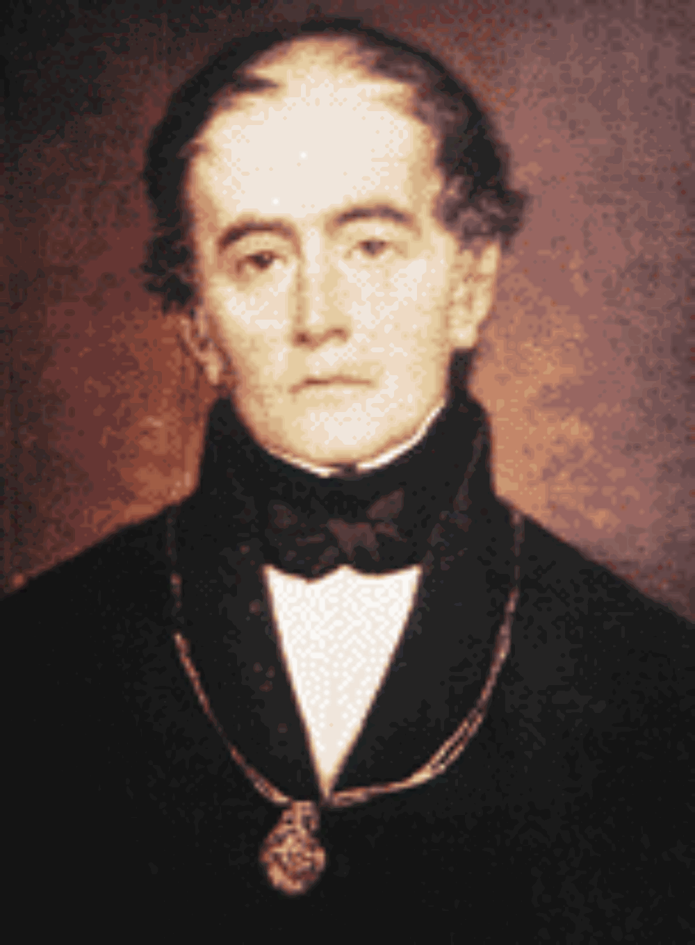 Andrés Bello, el insigne humanista venezolano, fundador de la Universidad de Chile.