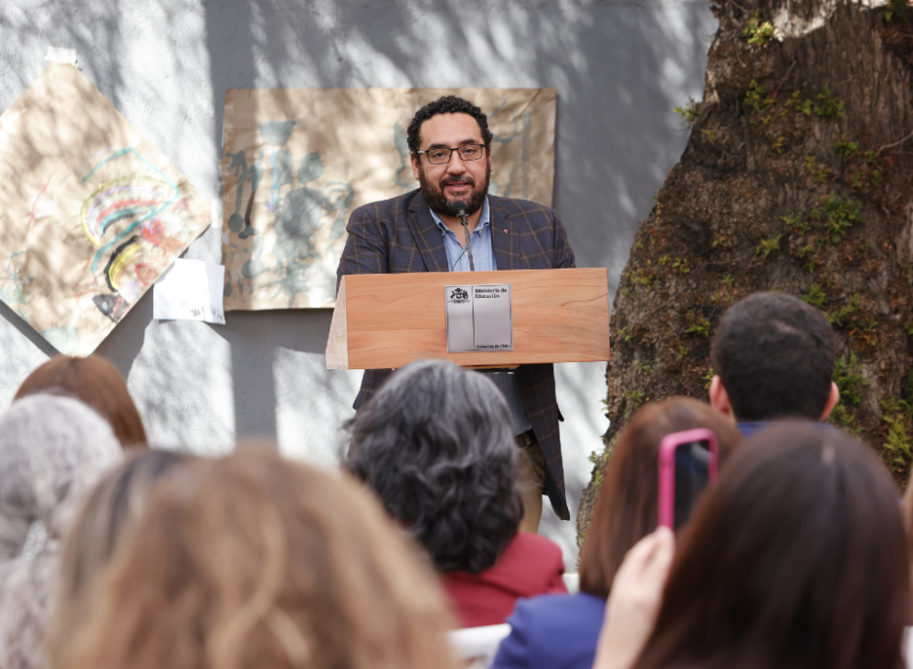 El ministro Cataldo relevó que este proyecto "ocurre gracias a la generosidad de la Universidad de Chile que nos permitió dar vida a este espacio”
