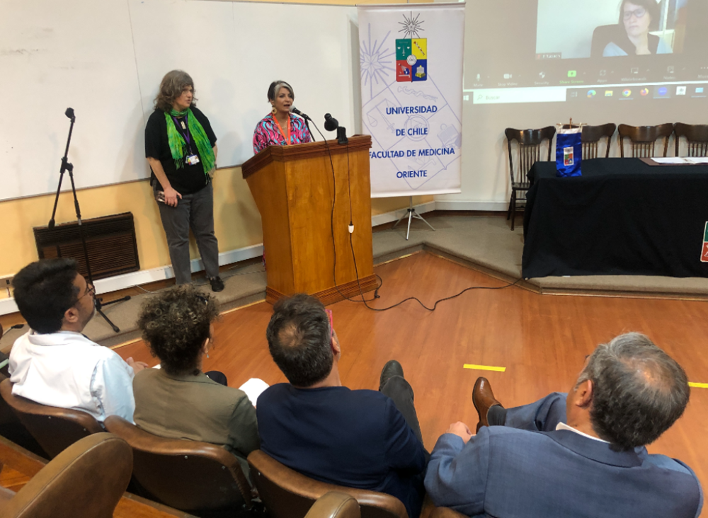 La doctora Pinto señaló que "desde mi punto de vista, este acuerdo implica un trabajo que podremos desarrollar con miras a la globalización y la incorporación tanto de tecnologías como de miradas un poco distintas de lo que hacemos en nuestro hospital"