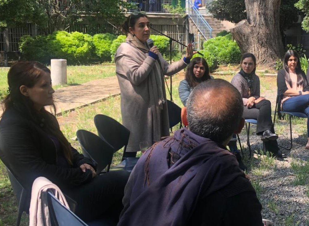 La doctora Lorena Tapia destacó que “si nos unimos para articular este tipo de visitas, para estimular también la ciencia y la llegada de nuevos estudiantes a nuestra facultad, creo que sería un gran aporte"