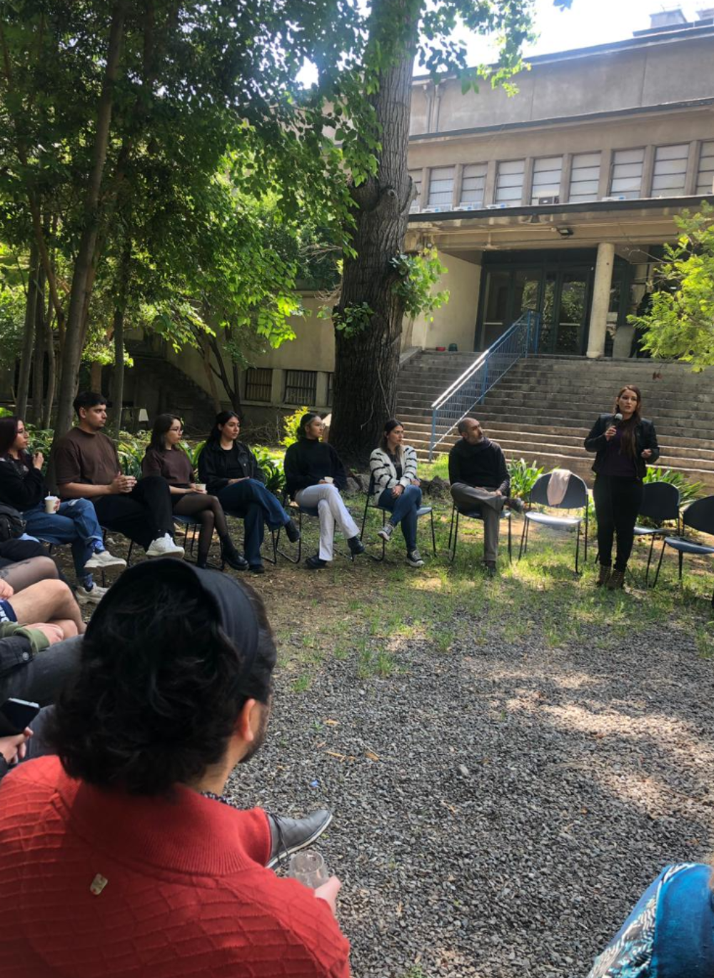 La profesora Natalia Lucero dijo que "tenemos toda la disposición de apoyar para que las instalaciones de la Facultad de Medicina sean espacios democratizantes para la ciencia"