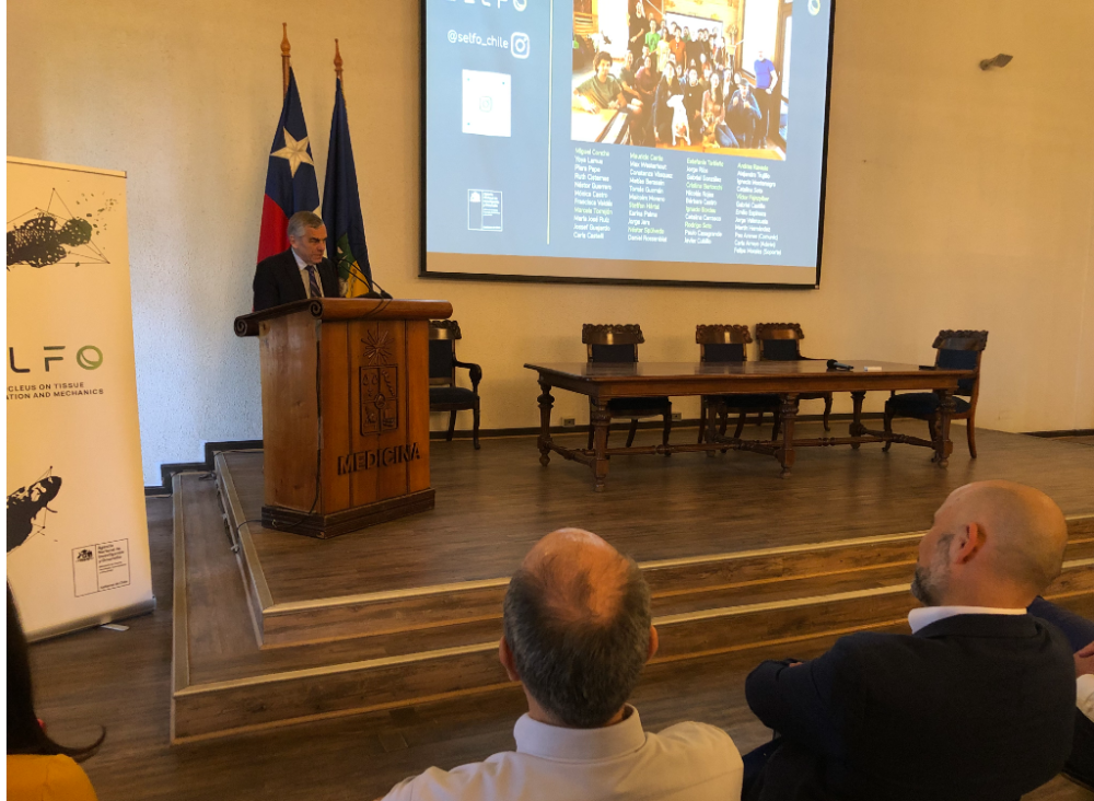 El doctor Felipe Heusser señaló que "el núcleo milenio SELFO de Autoorganización y Mecánica de Tejidos destaca una mirada transdisciplinaria y de colaboración entre investigadores de distintos centros universitarios, de distintas generaciones, que me parece que hoy son dos elementos fundamentales para una ciencia de alto impacto"