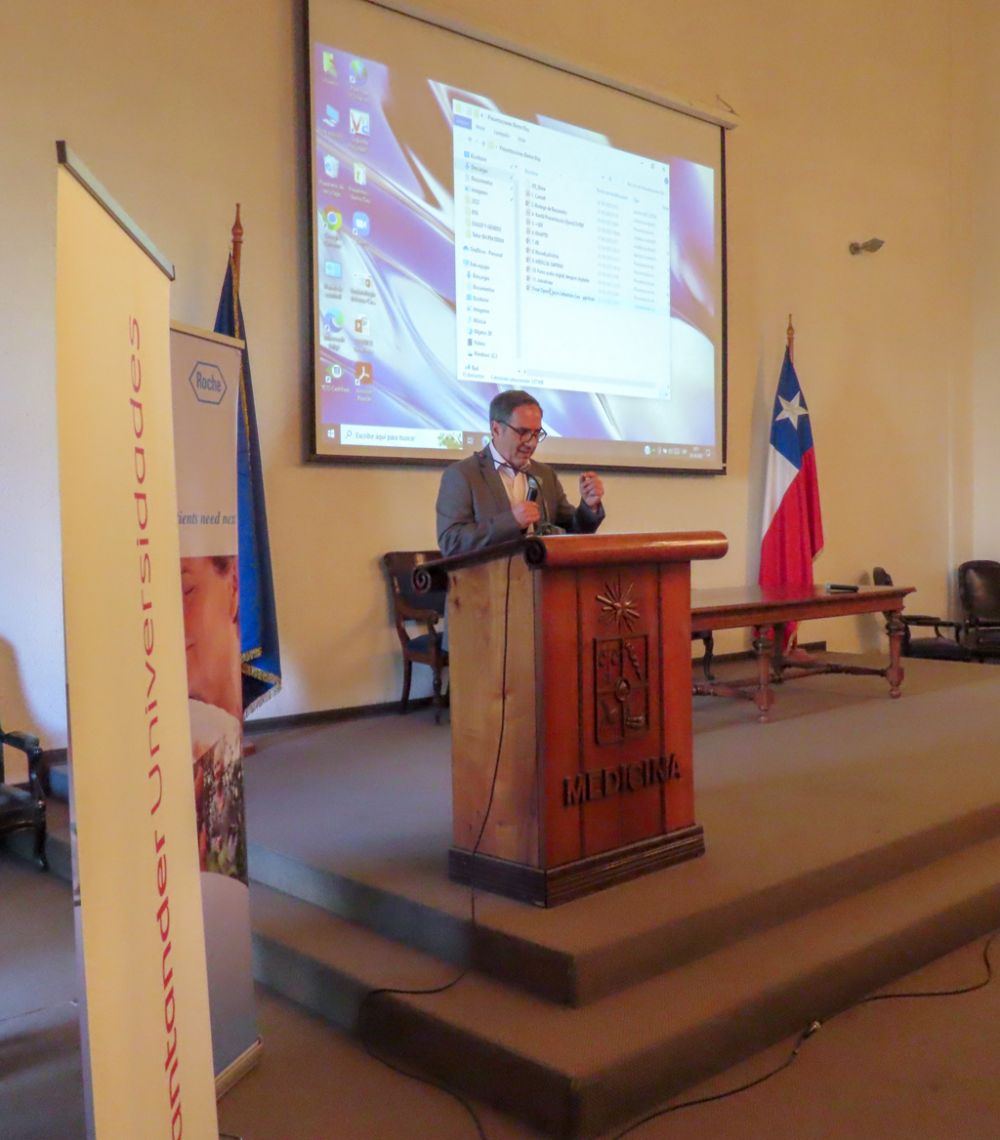 Respecto de Openics, el doctor Miguel O'Ryan dijo que "esta aproximación es de frontera, y nuestra institución ve aquí una estrategia que potencia nuestra misión, y hoy se concreta con una iniciativa de profunda relevancia, como es el Desafío en Salud y Calidad de Vida en Personas Mayores, que suma la participación de organismos gubernamentales y del sistema privado". 