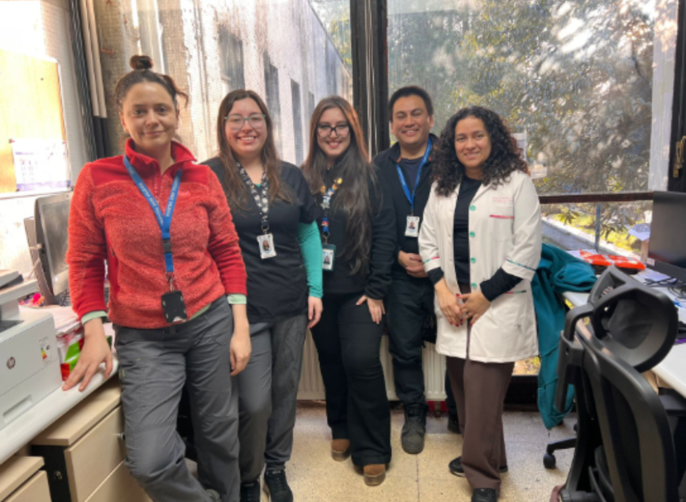 El equipo clínico del Hospital Base de Valdivia  