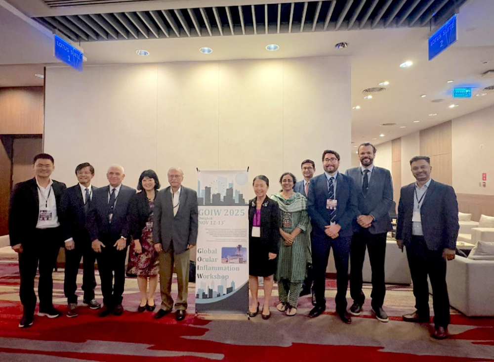 El Global Ocular Inflammation Workshop 2025 se realizó el 12 y 13 de noviembre en Bangkok, Tailandia