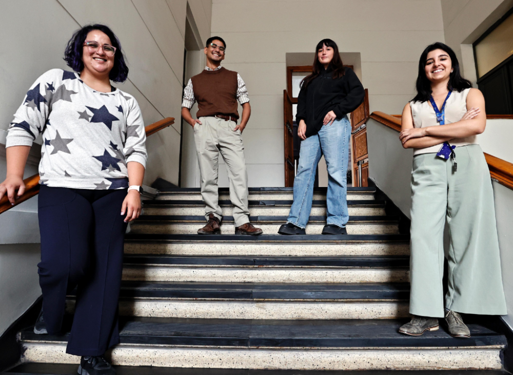 Directivos de “Educación Integral de la Sexualidad para mujeres privadas de libertad”, uno de los proyectos ganadores del Fondo Valentín Letelier 2024.