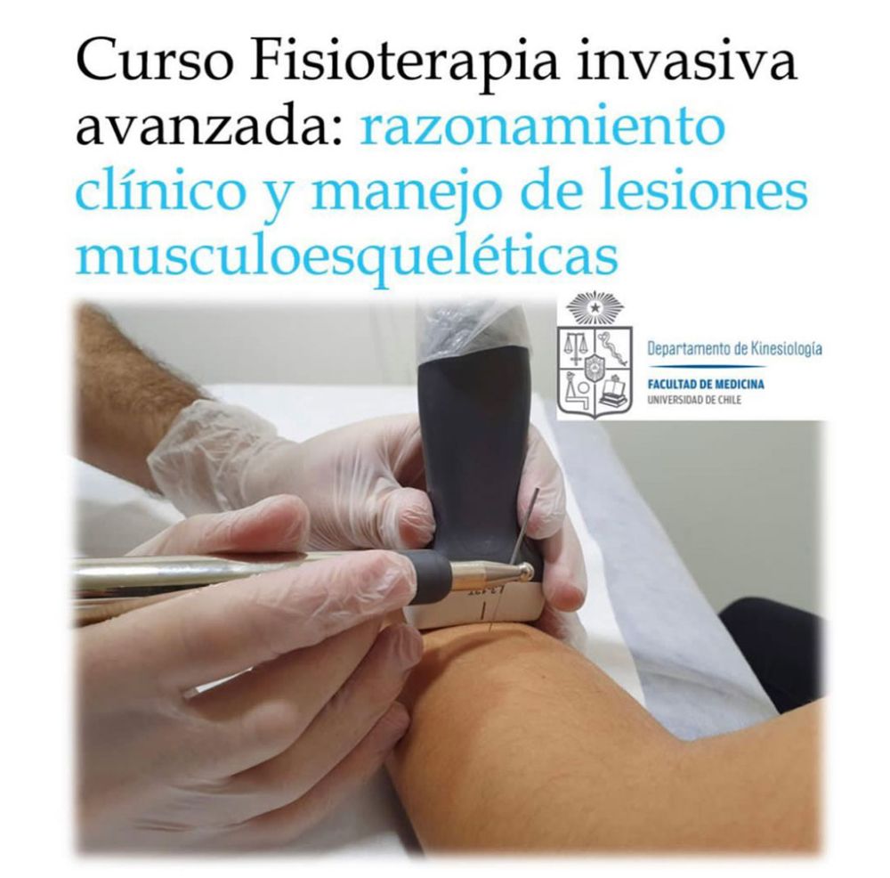 Afiche Curso Fisioterapia invasiva avanzada