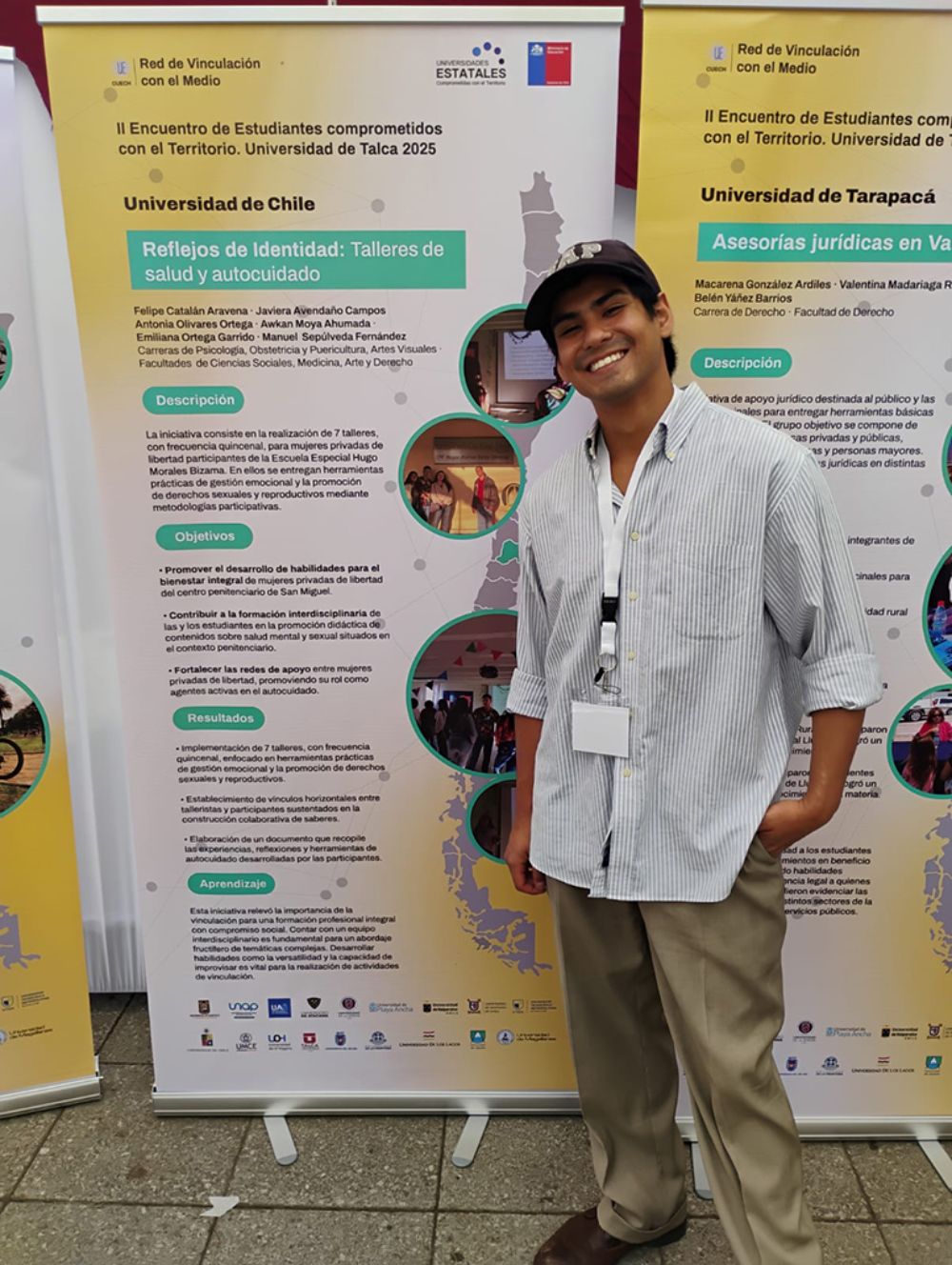 Felipe Catalán destacó la posibilidad que permite este tipo de encuentros en conectar el mundo académico con más espacios públicos.