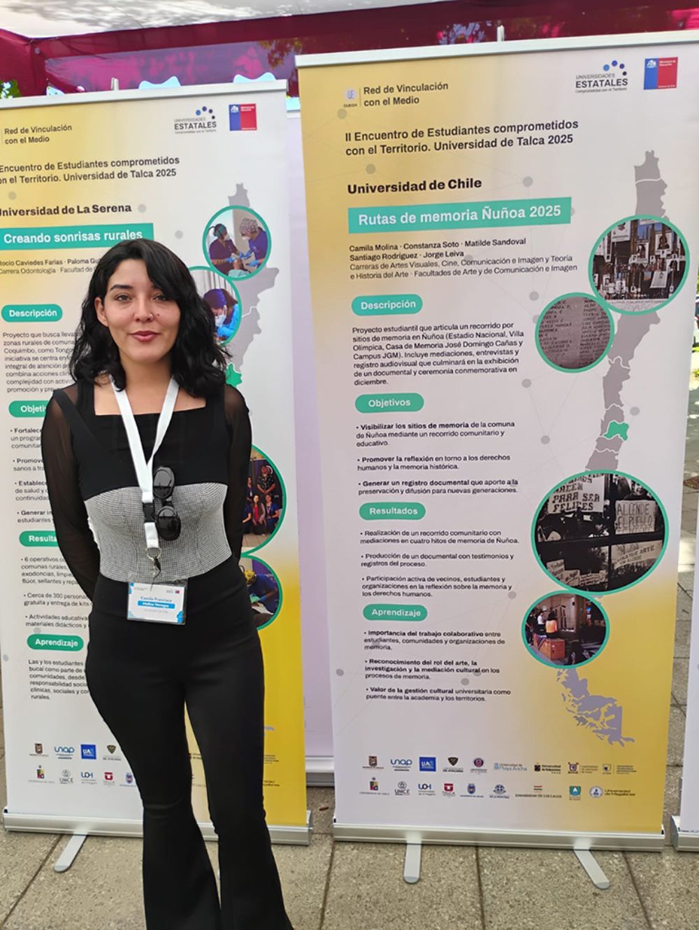 Para Camila Molina, esta ocasión fue muy significativa, “porque reafirma una convicción personal y política".