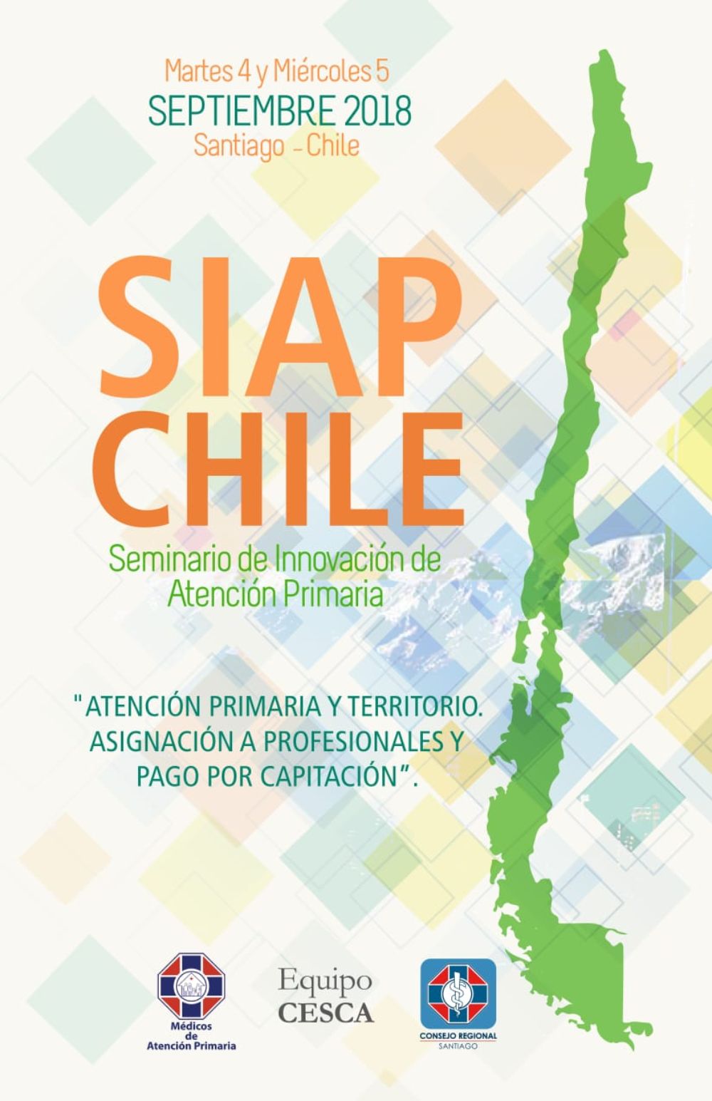 Seminario de Innovación en Atención Primaria que se realizará en Chile