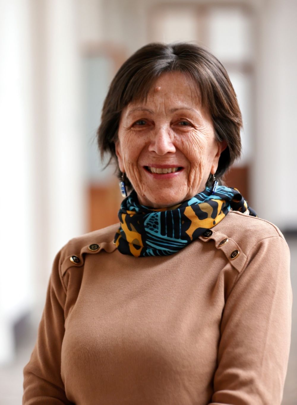 En la imagen se puede ver a la integrante suplente del Consejo de Evaluación y académica de la Facultad de Ciencias Químicas y Farmacéuticas