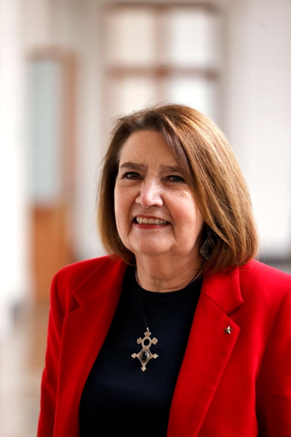 En la imagen se puede ver a la integrante titular y académica de la Facultad de Derecho, la profesora Maricruz Gómez de la Torre Vargas