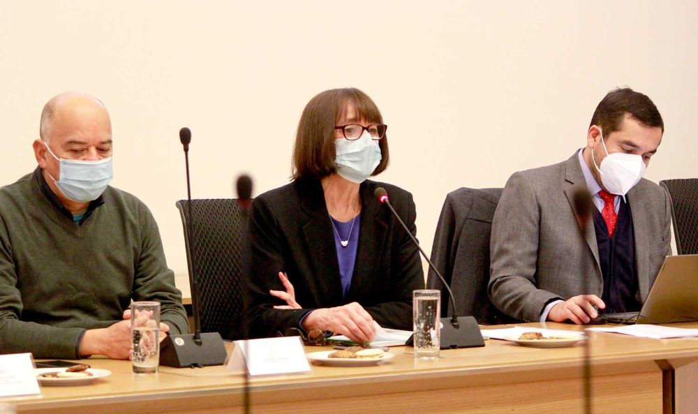 Primer Consejo Universitario Rectora Deves