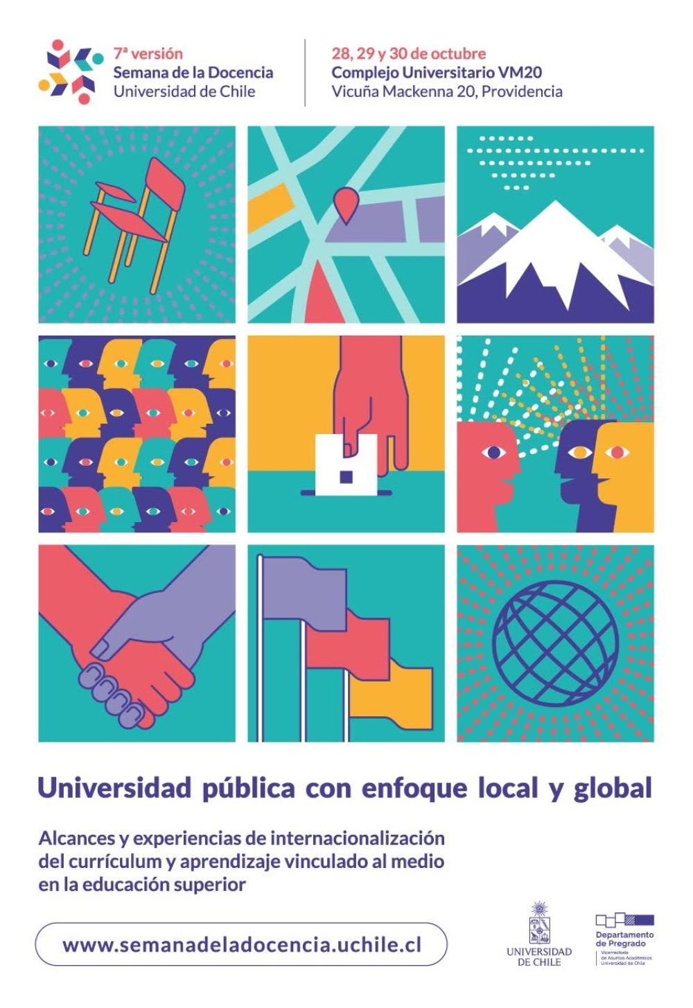 Afiche de la Semana de la Docencia 2025
