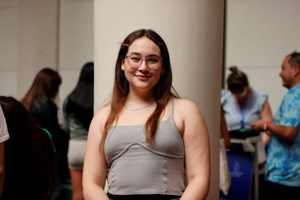 Josefina Acuña, mechona de Licenciatura en Estudios Internacionales Uchile 2024