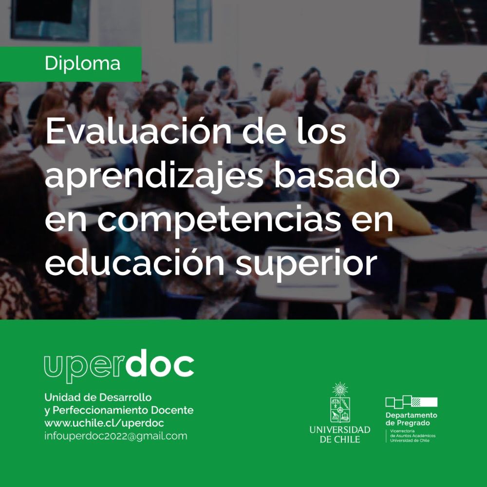 Banner curso Evaluación de los aprendizajes basado en competencias en educación superior Uperdoc