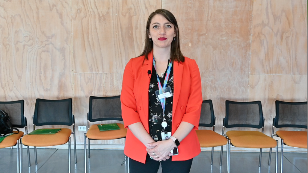 Experta en prevención de la Asociación Chilena de Seguridad (ACHS), Ariela Galaz.